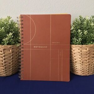 Faux Leather Spiral Notebook